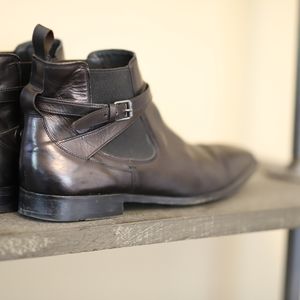 Men's Leather Hugo Boss Boots